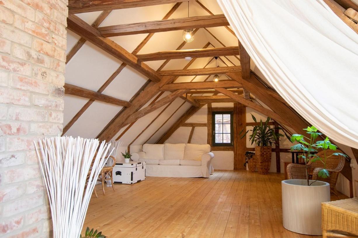 Naturhof-papiermuehle 2 Bett-zimmer Rosenrot *